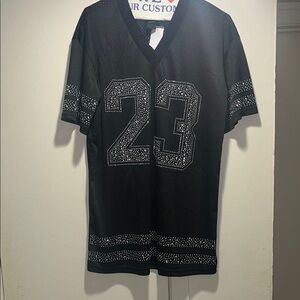 Black V-Neck Women’s Shirt